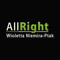 All Right. Tłumacz przysięgły języka angielskiego. Wioletta Niemira-Ptak, Białystok