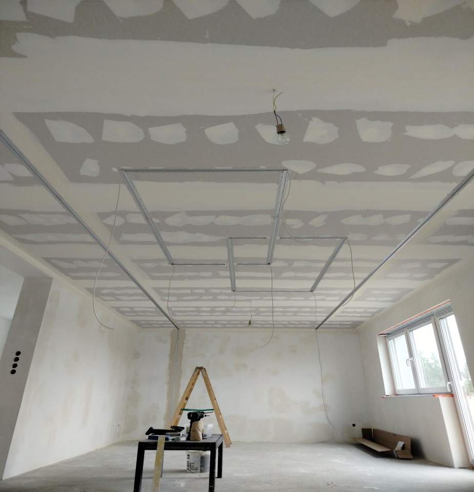 remontowanie sufitu