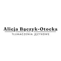 Alicja Bączyk-Otocka tłumaczenia językowe - logo