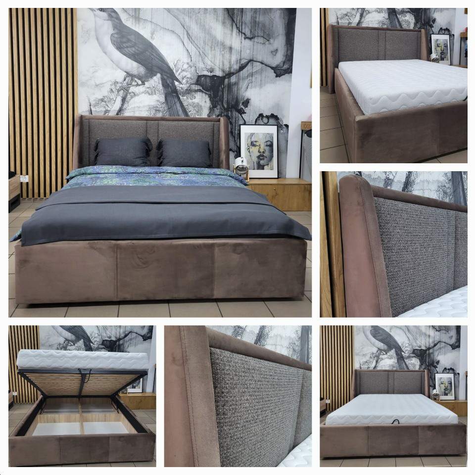 łózko tapicerowane