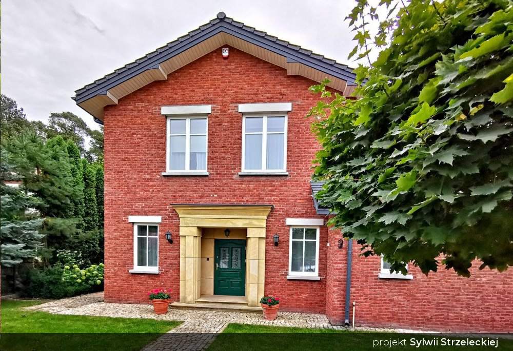 elewacje z kamienia, cegły, piaskowca