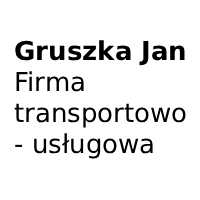 Gruszka Jan  Firma transportowo - usługowa - Uzbrajanie terenu