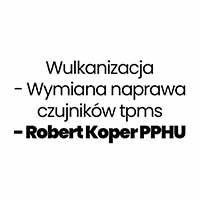 Wulkanizacja - Wymiana naprawa czujników tpms - Robert Koper PPHU - logo