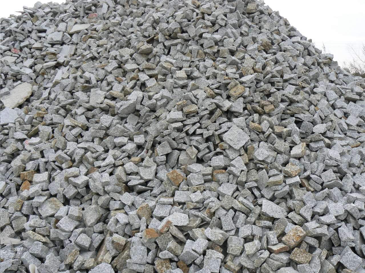 kamień łamany, segregowany