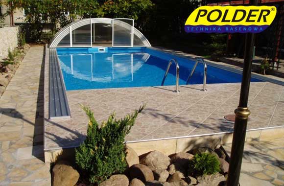 basen z przelewem punktowym