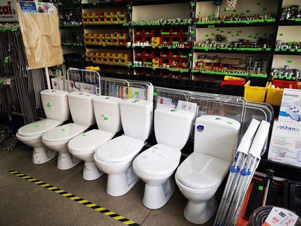 wyposażenie łazienek