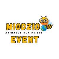 MIODZIO EVENT - animacje dla dzieci Adrianna Trzmiel - logo