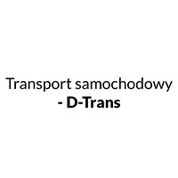 Transport samochodowy - D-Trans - logo