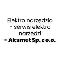 Elektro narzędzia - serwis elektro narzędzi - Aksmet Sp. z o.o. - logo