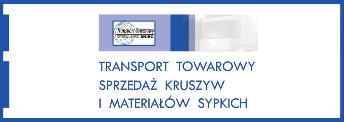 Wiesława Śnieg Transport Towarowy