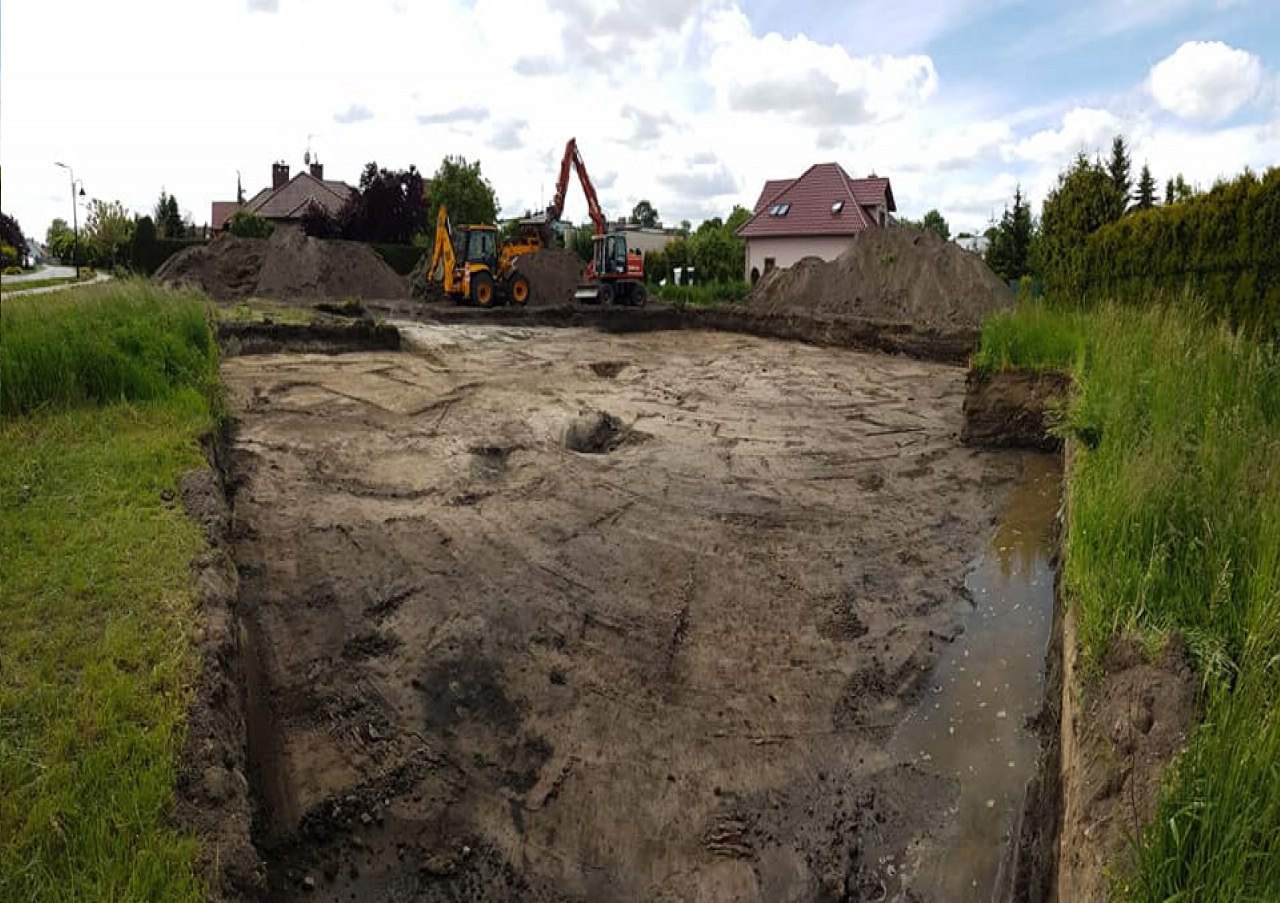 wykopy pod fundamenty
