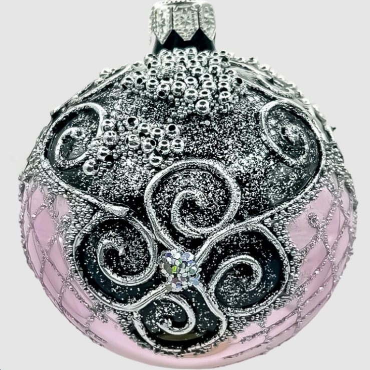 bombki choinkowe, szklane ozdoby choinkowe, bombki ręcznie malowane