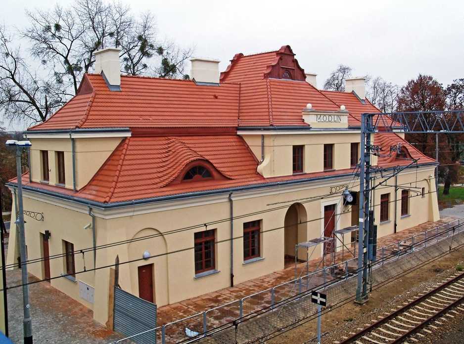 MODLIN Dworzec PKP instalacje elektryczne i teletechniczne