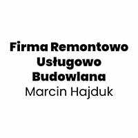 Firma Remontowo Usługowo Budowlana Marcin Hajduk - Budowa i wykończenia pod klucz