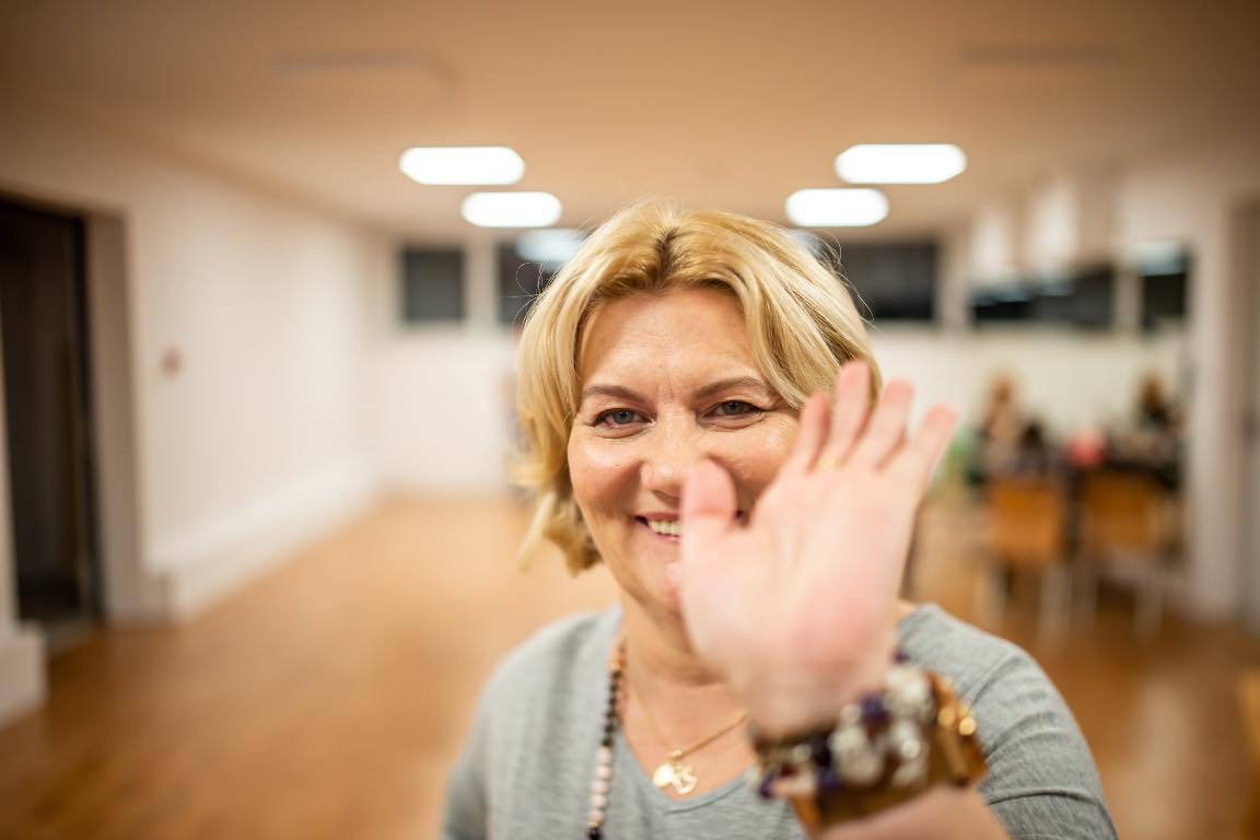 instruktora jogi Zofia Piwowarczyk