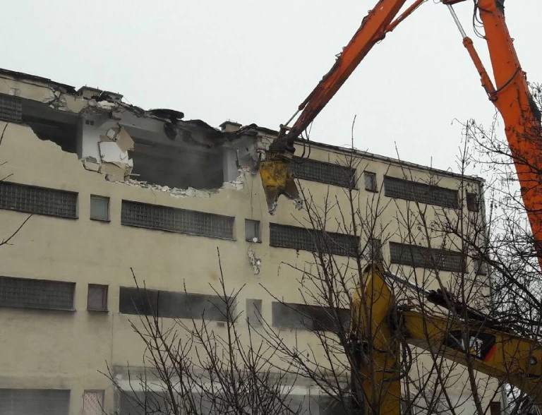 usługi wyburzeniowe