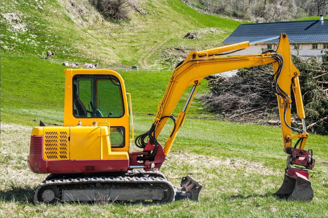 usługi minikoparką