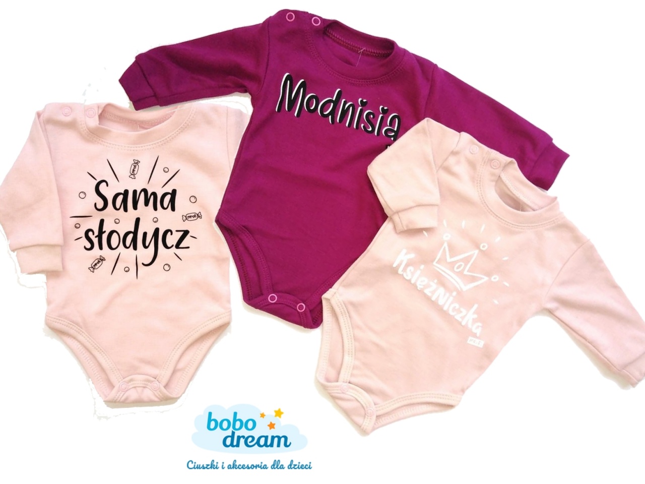 body z nadrukiem dla dziewczynki