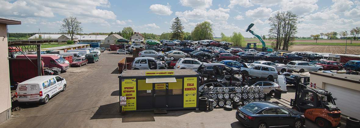 Auto złom, stacja demontażu pojazdów, pomoc drogowa Rytelewski