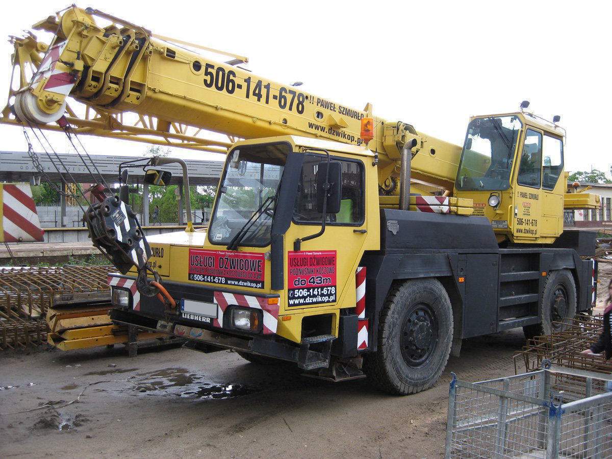 żurawie z operatorem