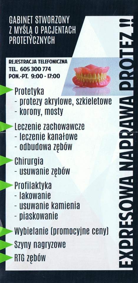 gabinet dentystyczny