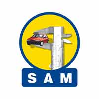 SAM Stacja diagnostyczna Spółka cywilna Stanisław Maciołek, Artur Maciołek, Piotr Maciołek - logo