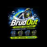 BrudOut - czyszczenie parowe - logo