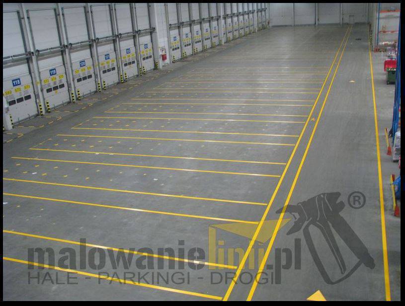 malowanie oznaczeń poziomych