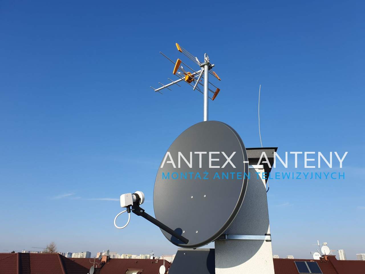 montaż anten satelitarnych