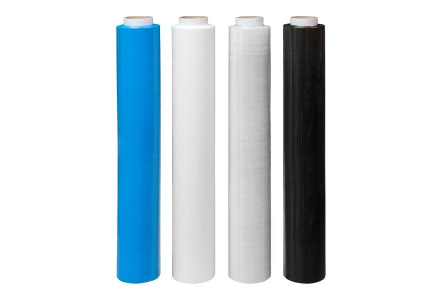 folia stretch minirap transparent czarna kolorowa