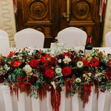 kwiaty na stół weselny