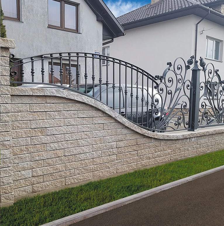 ogrodzenia z kamienia