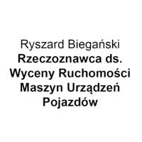 Ryszard Biegański Rzeczoznawca ds. Wyceny Ruchomości Maszyn Urządzeń Pojazdów - Rzeczoznawcy