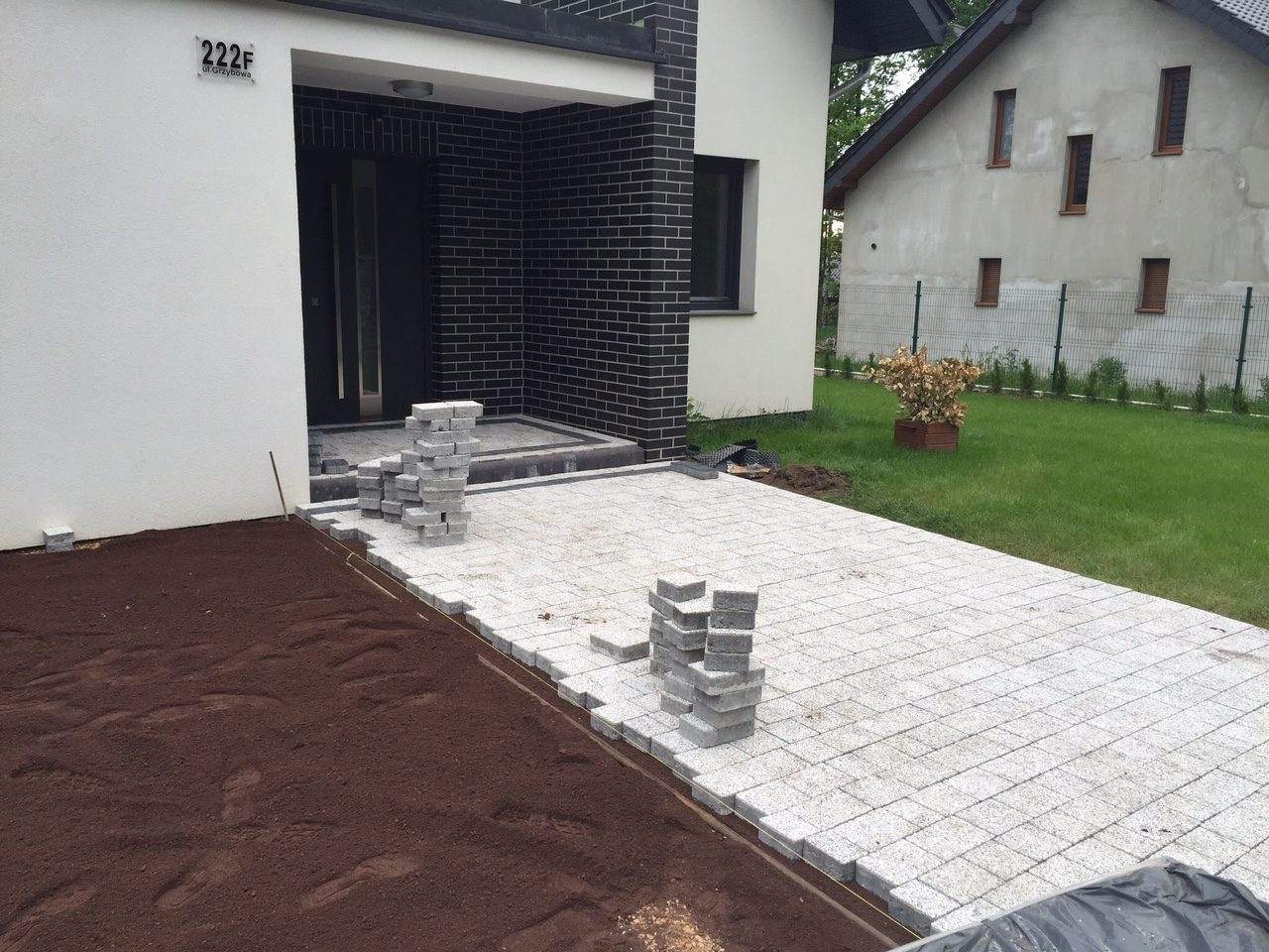 nawierzchnie z kostki granitowej