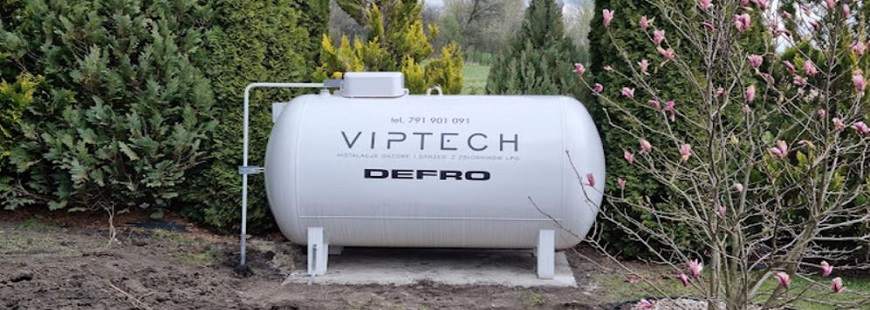 Viptech Instalacje Gazowe i Sprzedaż Zbiorników Gazowych - Baza, Samsonów-Ciągłe