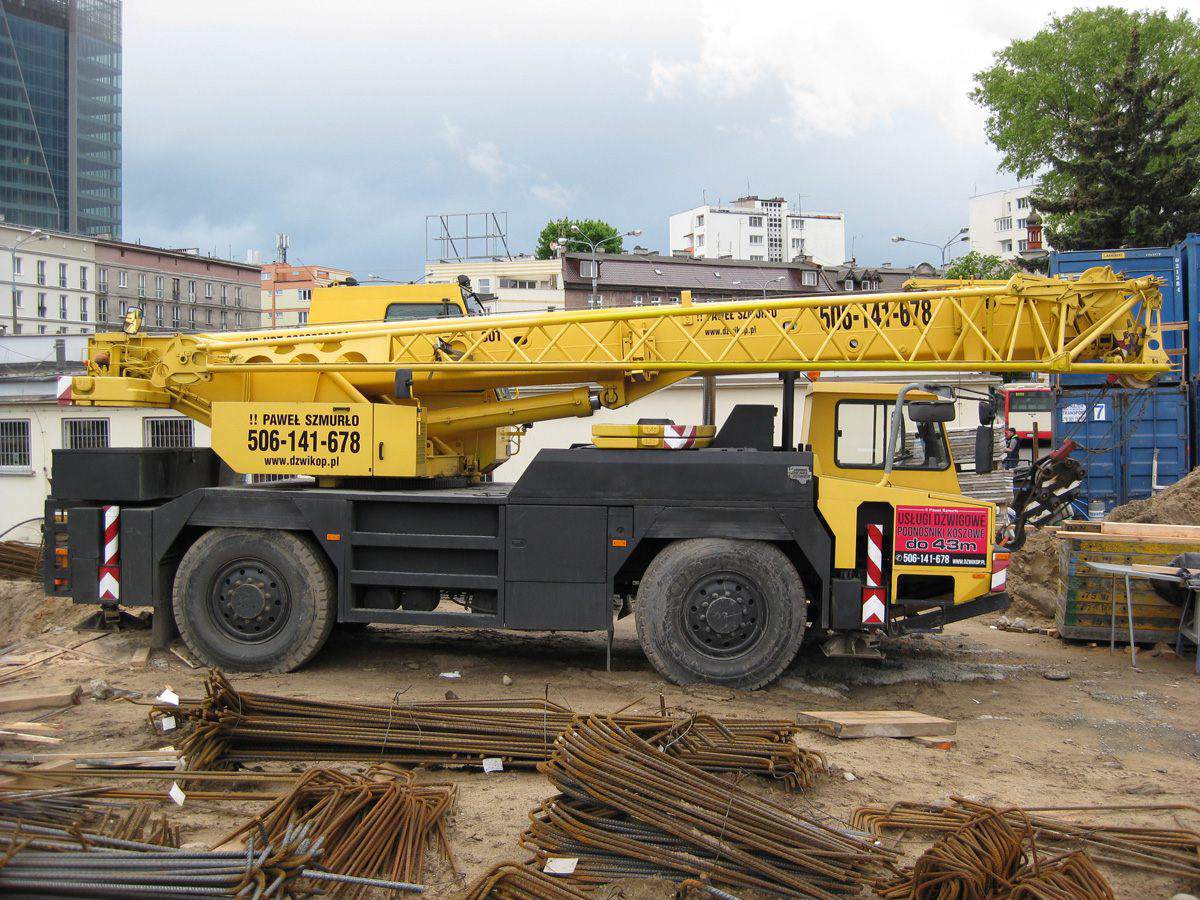 żurawie mobilne