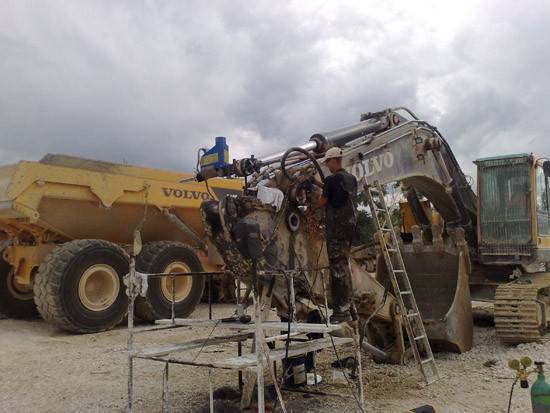 budowlane maszyny serwis