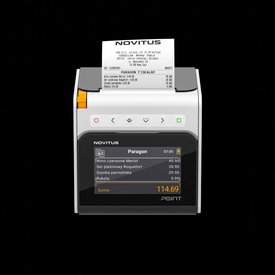 kasy fiskalne, drukarki fiskalne, terminale płatnicze