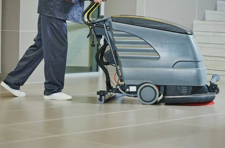 usługi sprzątające mycie podłóg