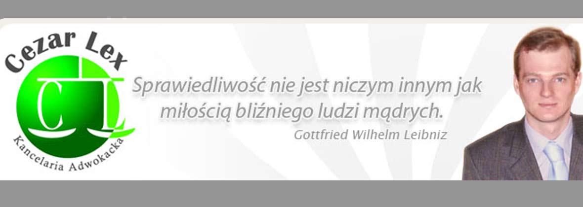Cezar-Lex Kancelaria Adwokacka Adwokat Cezary Taracha