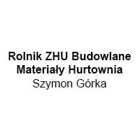 Rolnik ZHU Budowlane Materiały Hurtownia Szymon Górka - Materiały budowlane