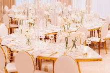 wynajem stołów glamour