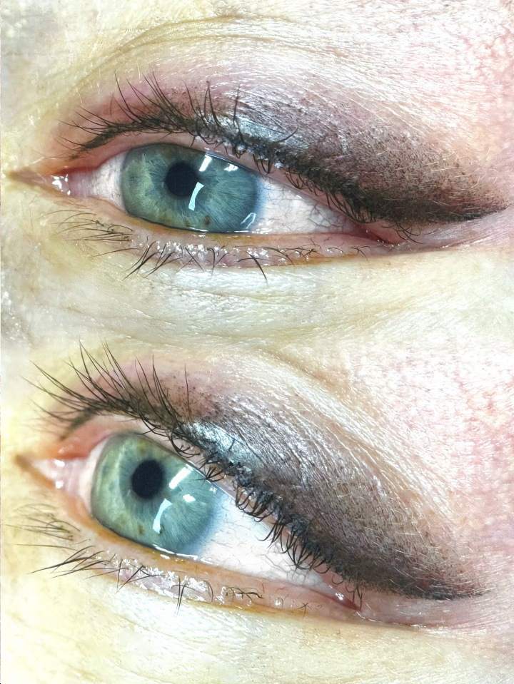 Permanentna kreseczka cieniowana