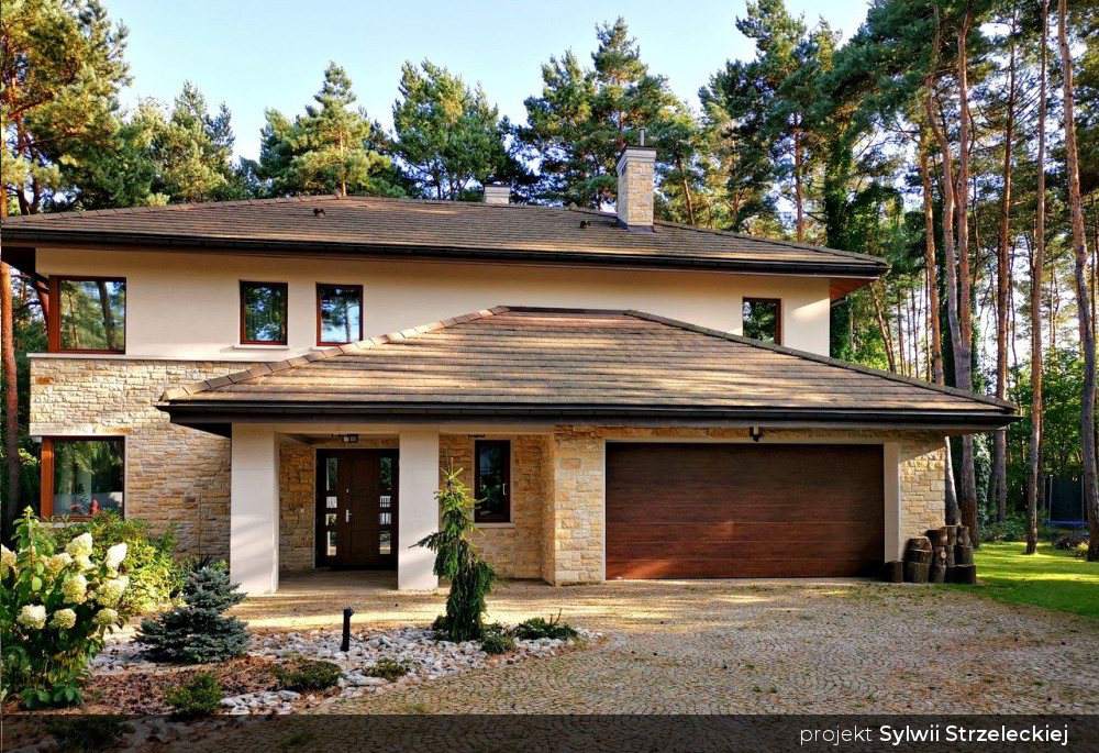 elewacje z kamienia, cegły, piaskowca