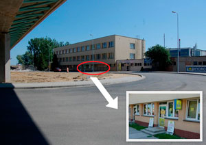 widok od ul. Szczecińskiej