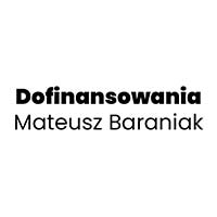 Dofinansowania Mateusz Baraniak - logo