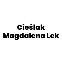 Cieślak Magdalena Lek - logo
