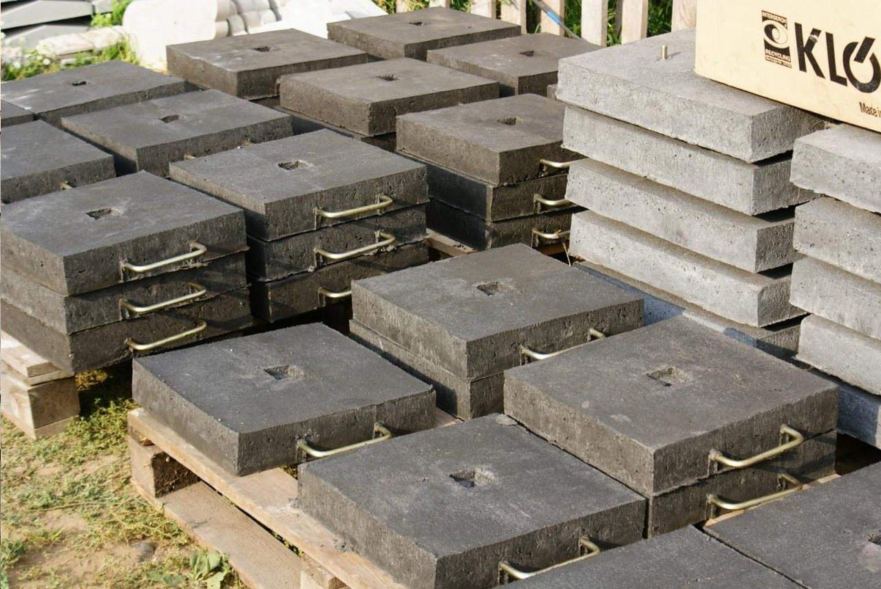 obciążniki betonowe