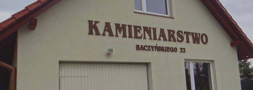 Zbigniew Gondko Mariusz Gondko Zakład Kamieniarski-Producent Nagrobków