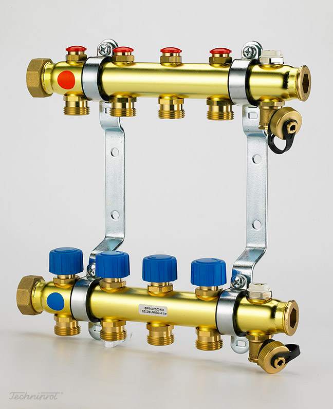 rozdzielacze do ogrzewania podłogowego